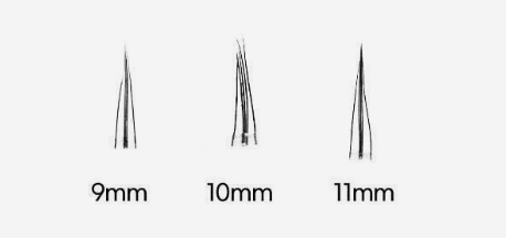 Fillimilli Point Piece Lashes (9,10,11MM) (90pcs) #A-SHAPE